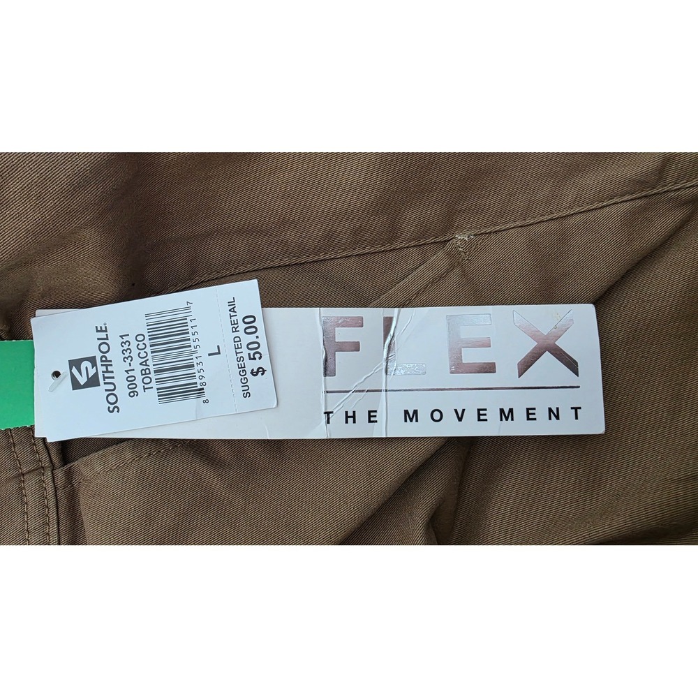 Southpole Flex The Movement Jogger Pants Tobacco Brown Men's Large NWT - Picture 6 of 9